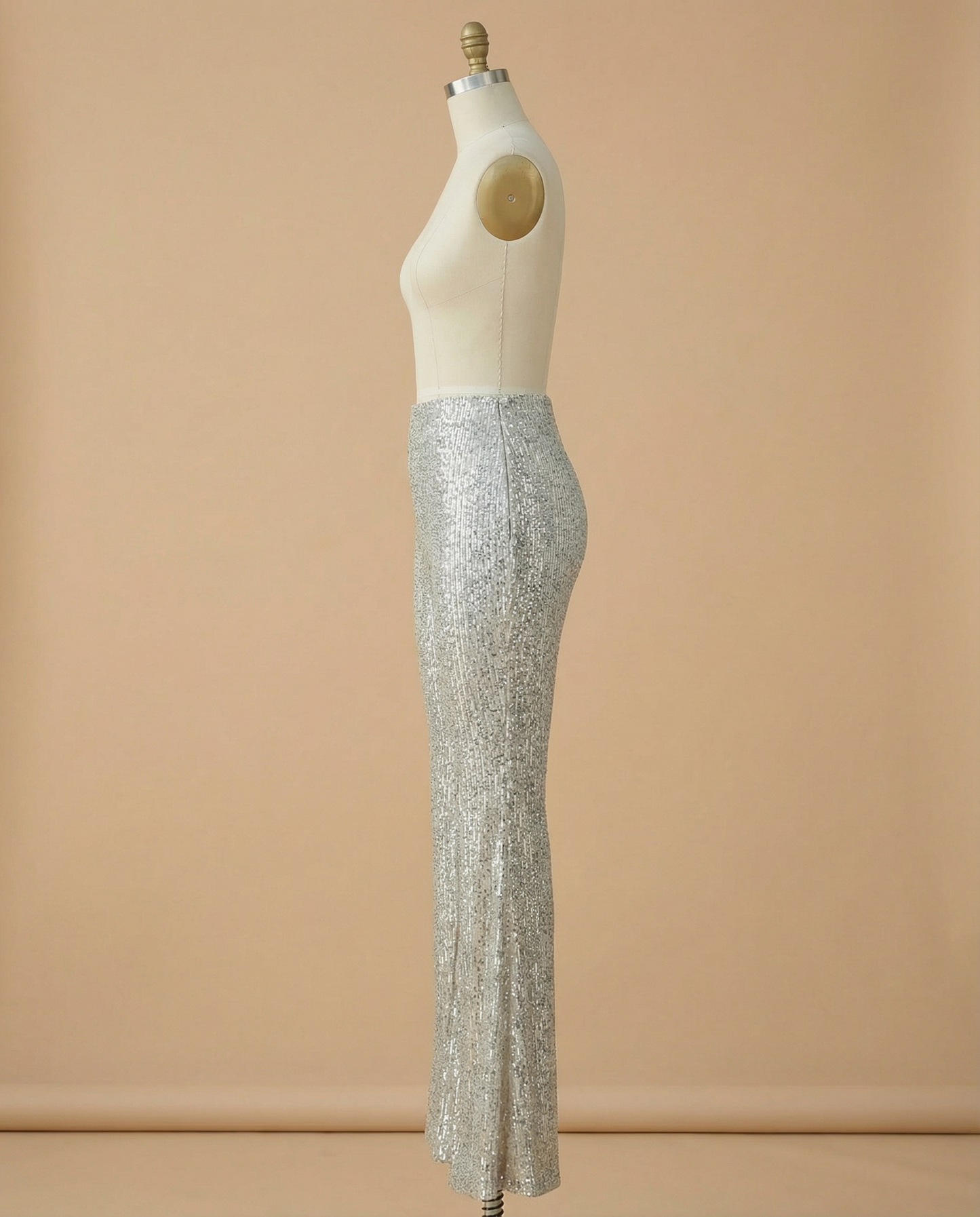 Vellaro pantalón de lentejuelas con cintura elástica