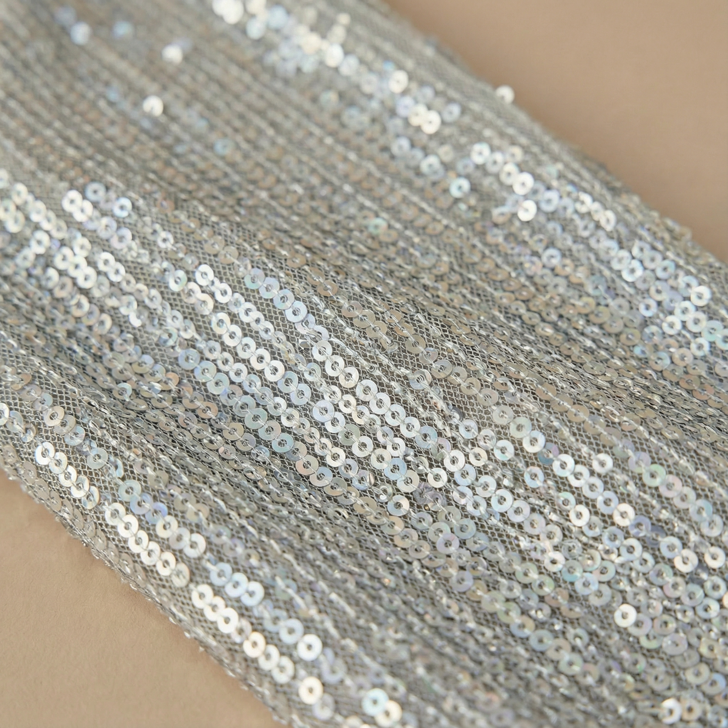 Vellaro pantalón de lentejuelas con cintura elástica